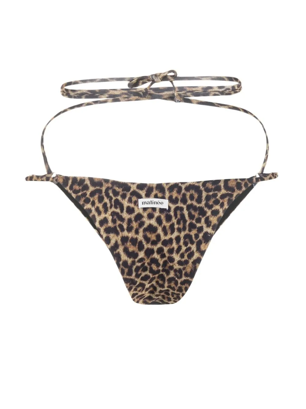 Matinèe leopard-print crossover bikini briefs | Bikinis | Image 2