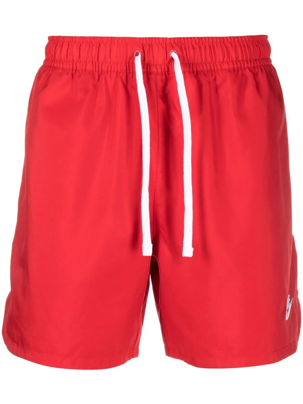 

Nike bermudas con cordones en la pretina y logo - Rojo