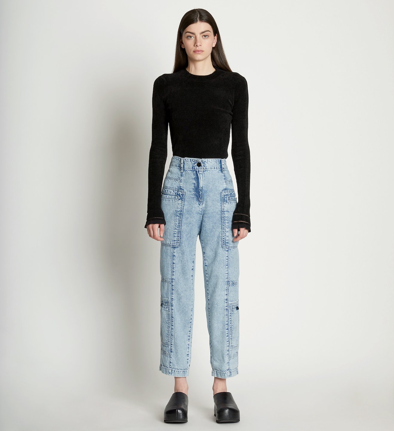 Chambray Pocket Pants
