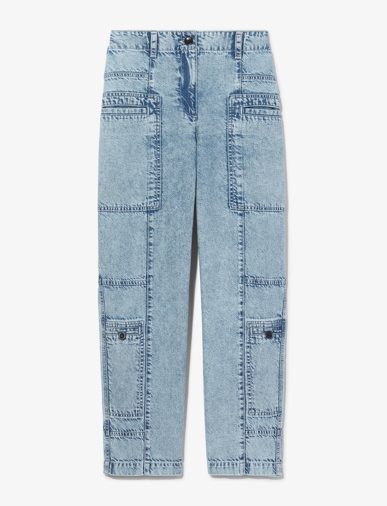 Chambray Pocket Pants #4