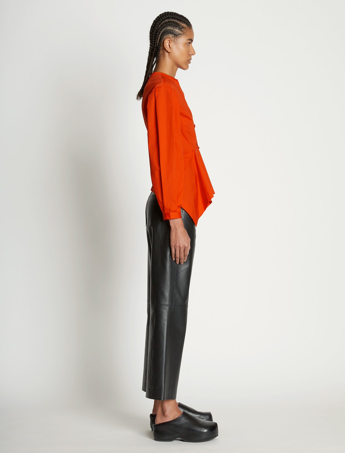 V-Neck Poplin Top #2
