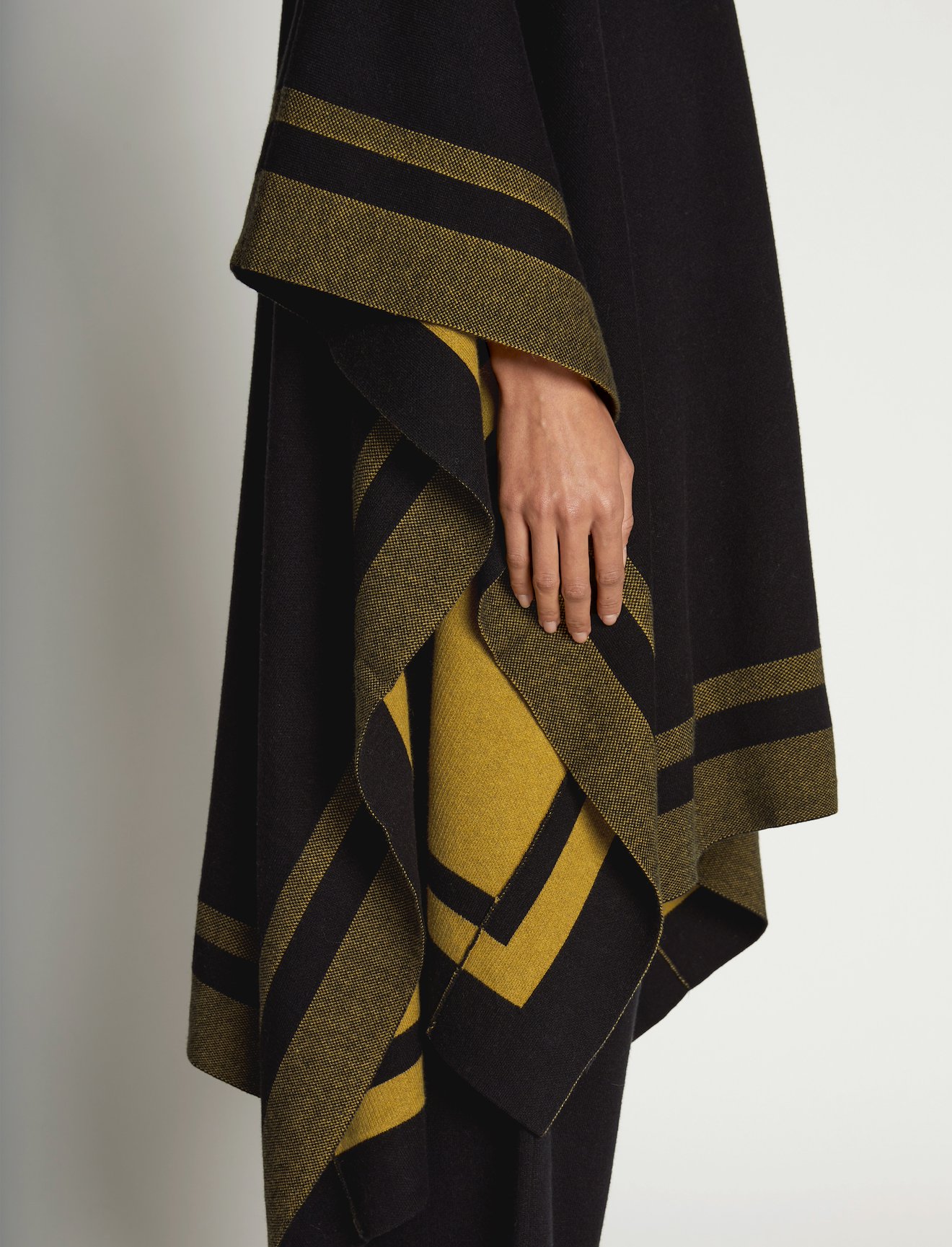 Cashmere Blend Poncho #3