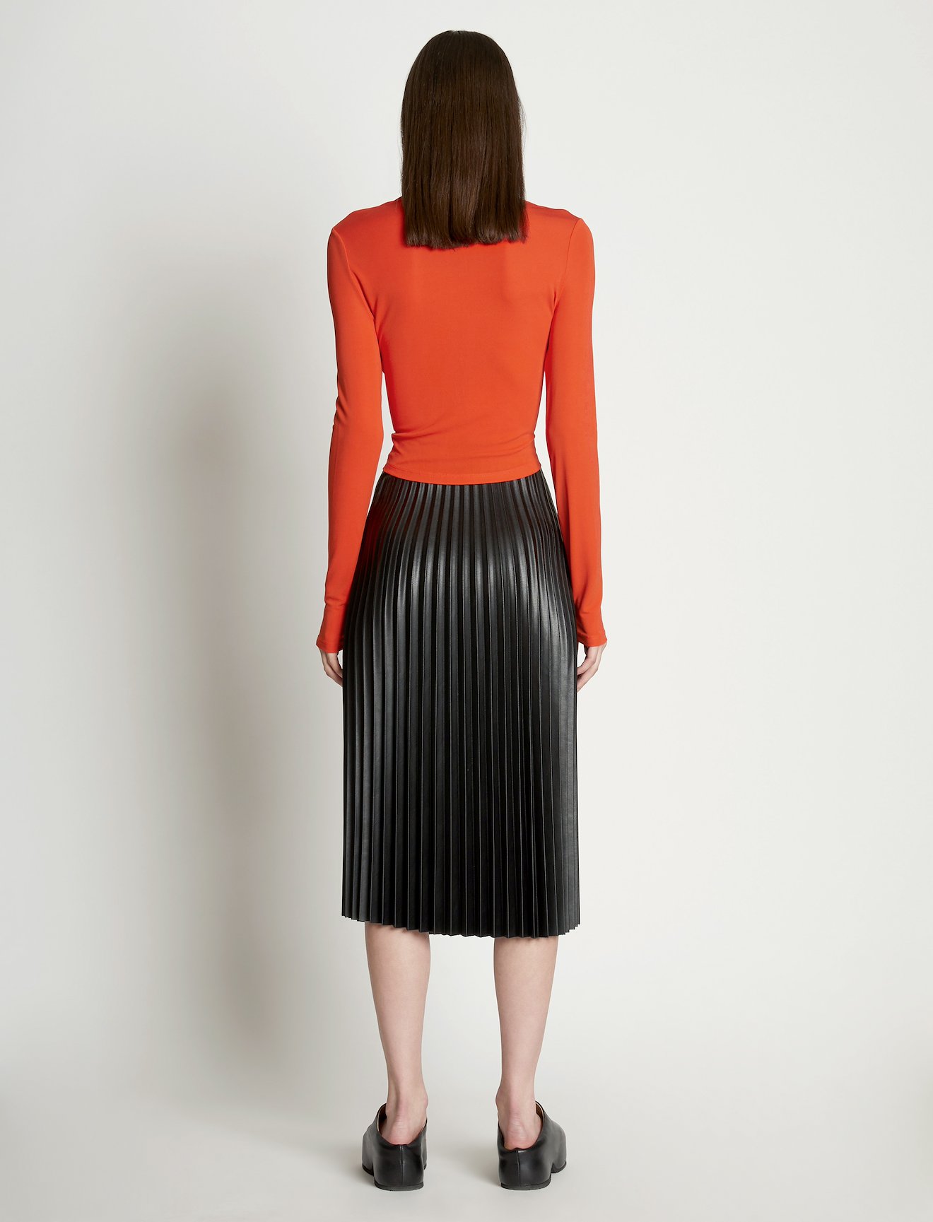 Matte Crepe Drawstring Top #3