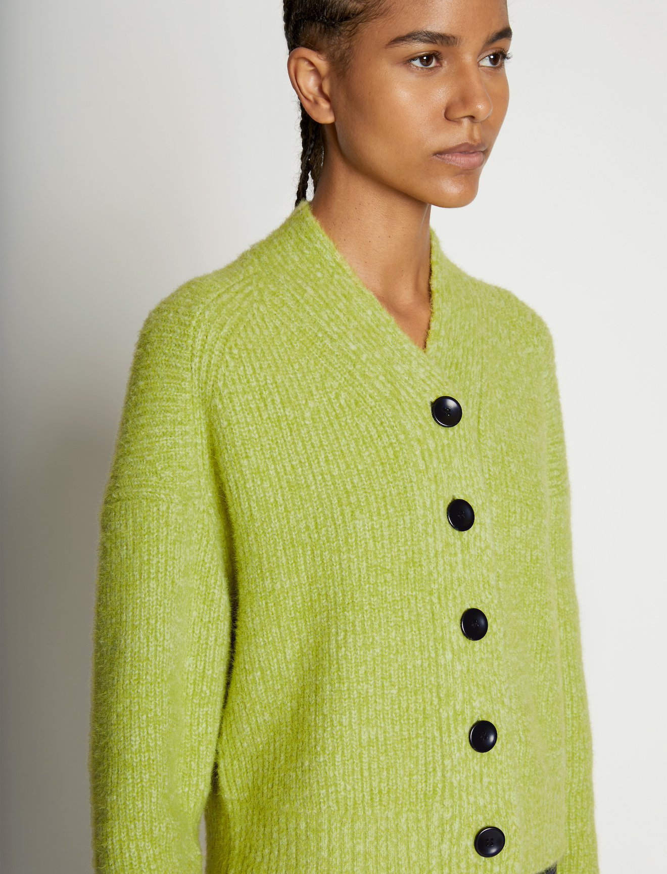 Fluffy Knit Cardigan #4