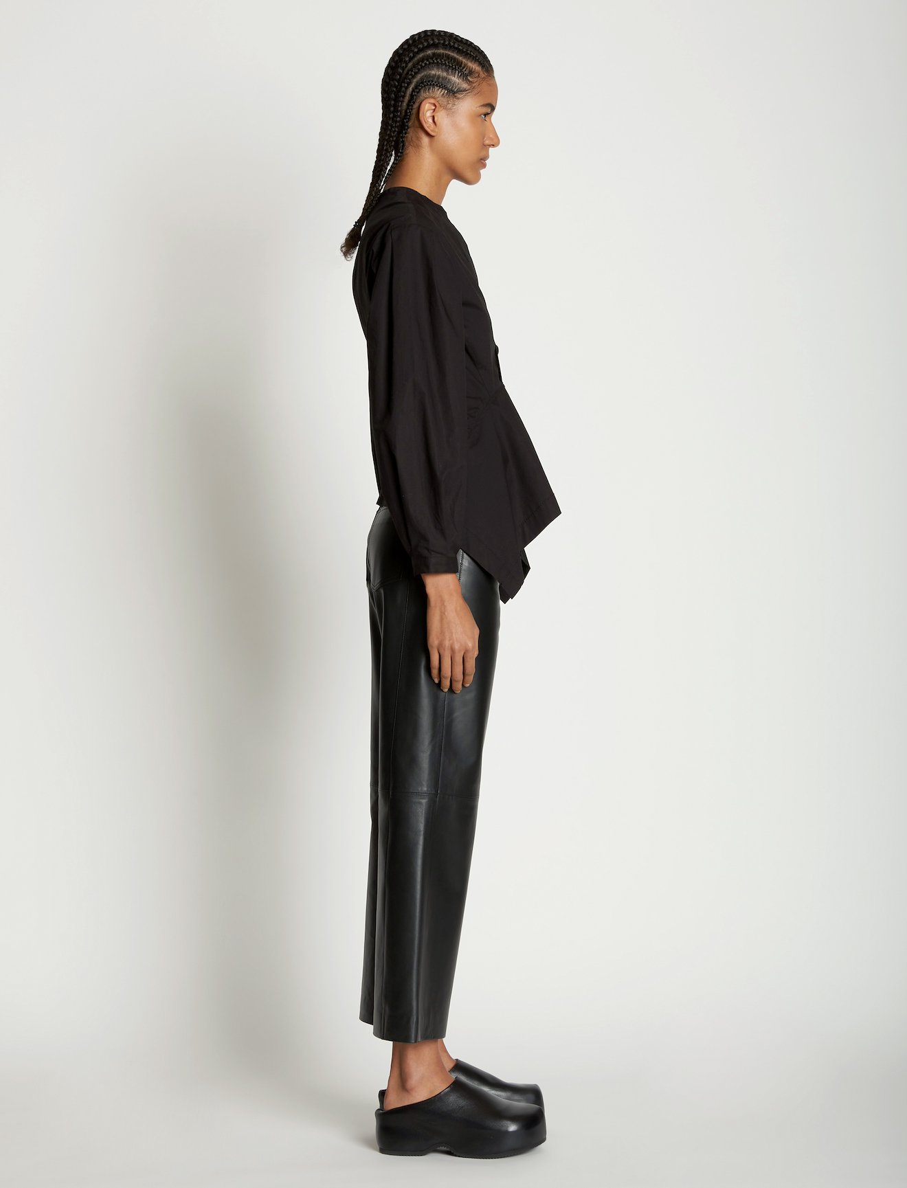 V-Neck Poplin Top #2