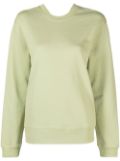 Proenza Schouler White Label twist-detail sweatshirt - Green