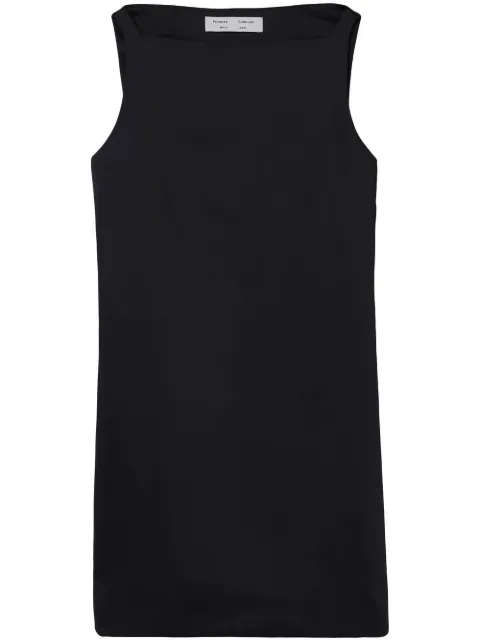Proenza Schouler White Label vestido corto de satén sin mangas