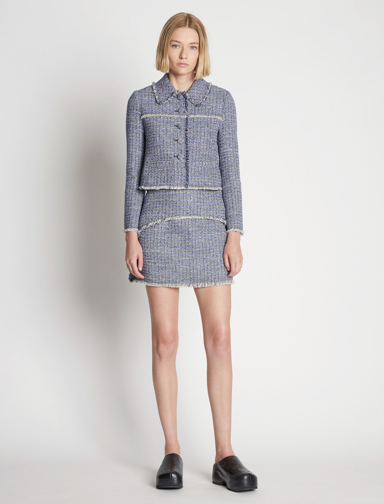 Cropped Tweed Jacket #1