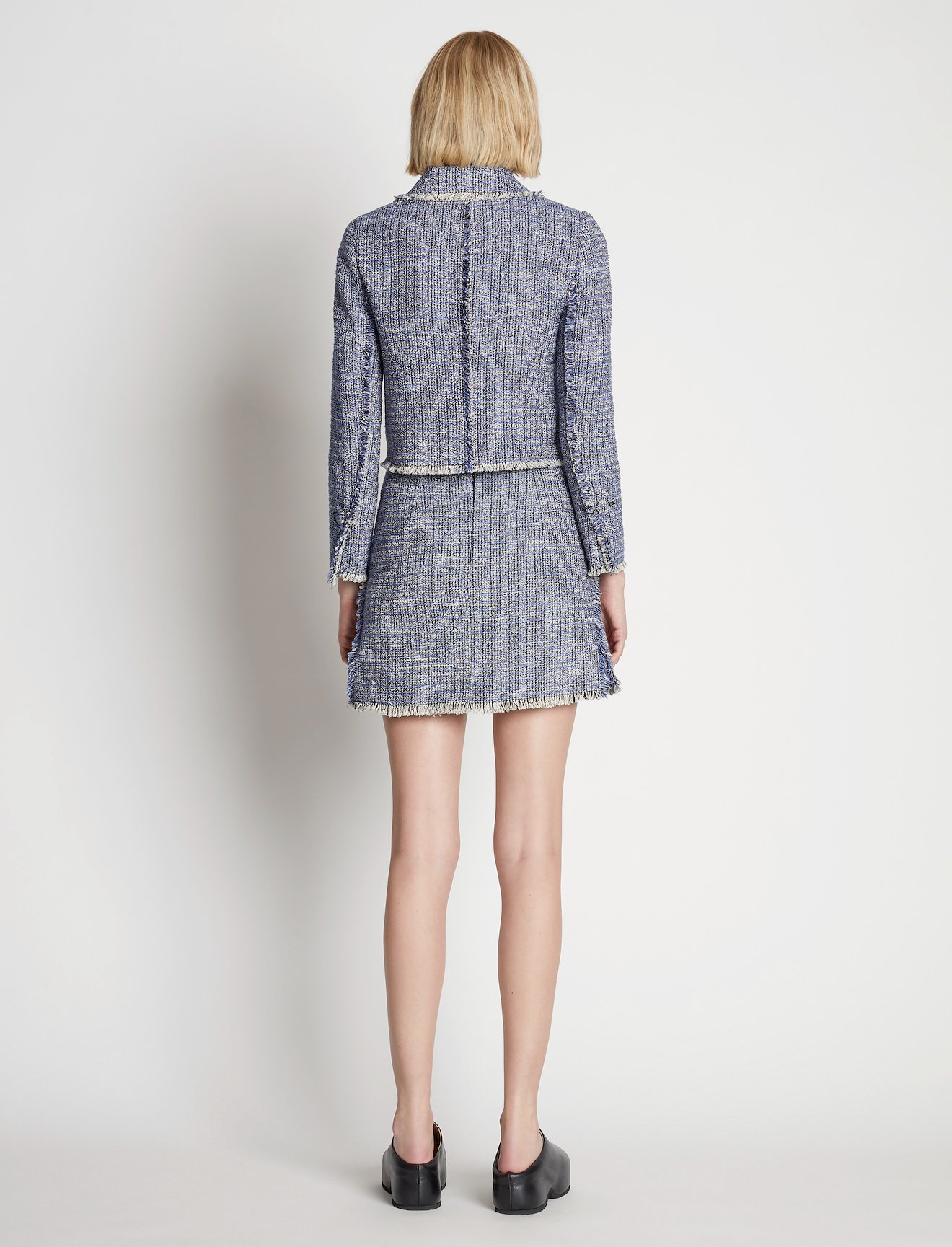 Cropped Tweed Jacket #3
