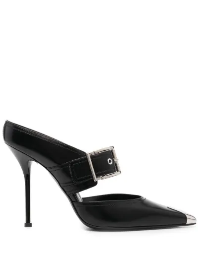 metallic-toe cap pumps | Alexander 