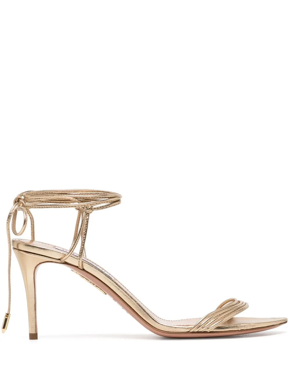 

Aquazzura sandalias Trouble Maker con tacón de 75mm - Dorado