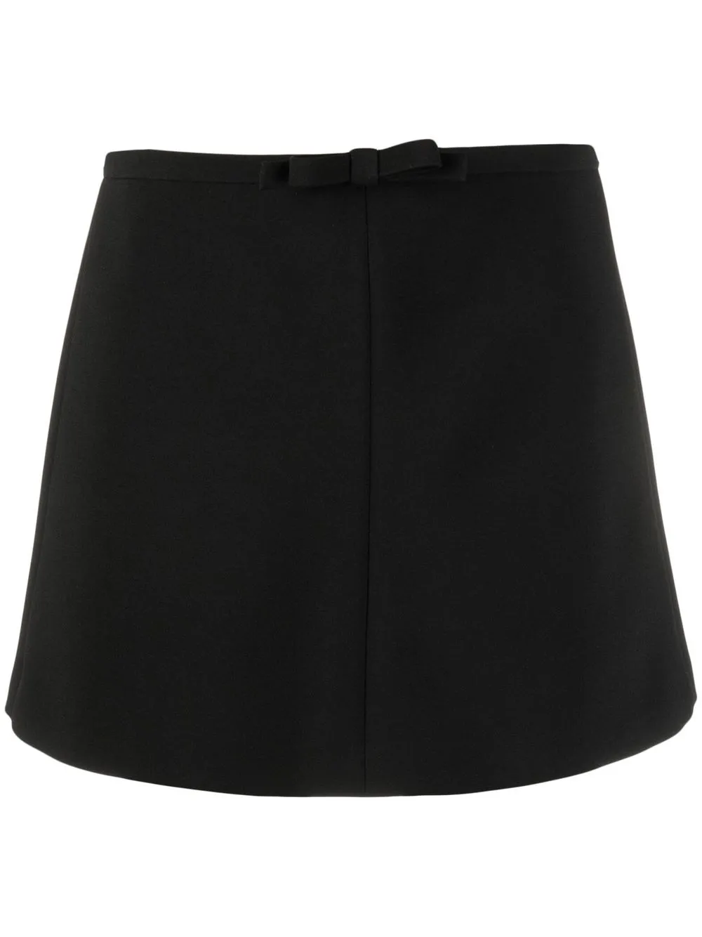 

RED Valentino shorts con detalle de moño - Negro