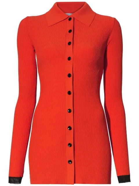 Proenza Schouler White Label Cardigan a coste aderente