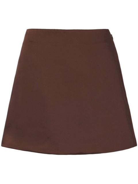 Proenza Schouler White Label satin mini skirt