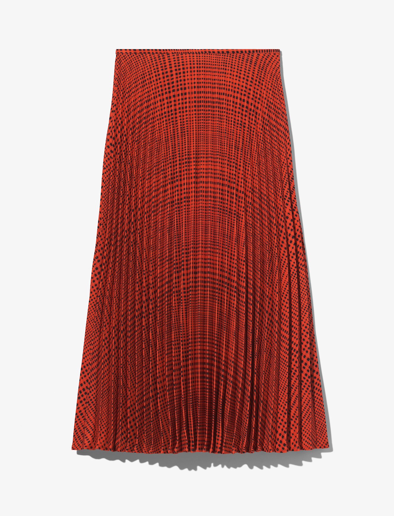 Pleatable Crepe Midi Skirt #4