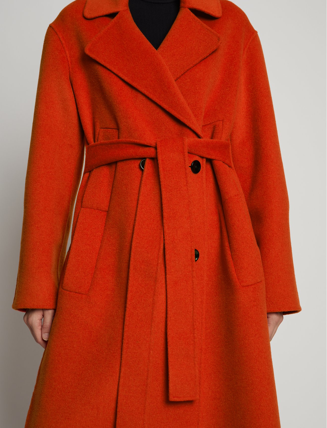 Melton Double Face Coat #6