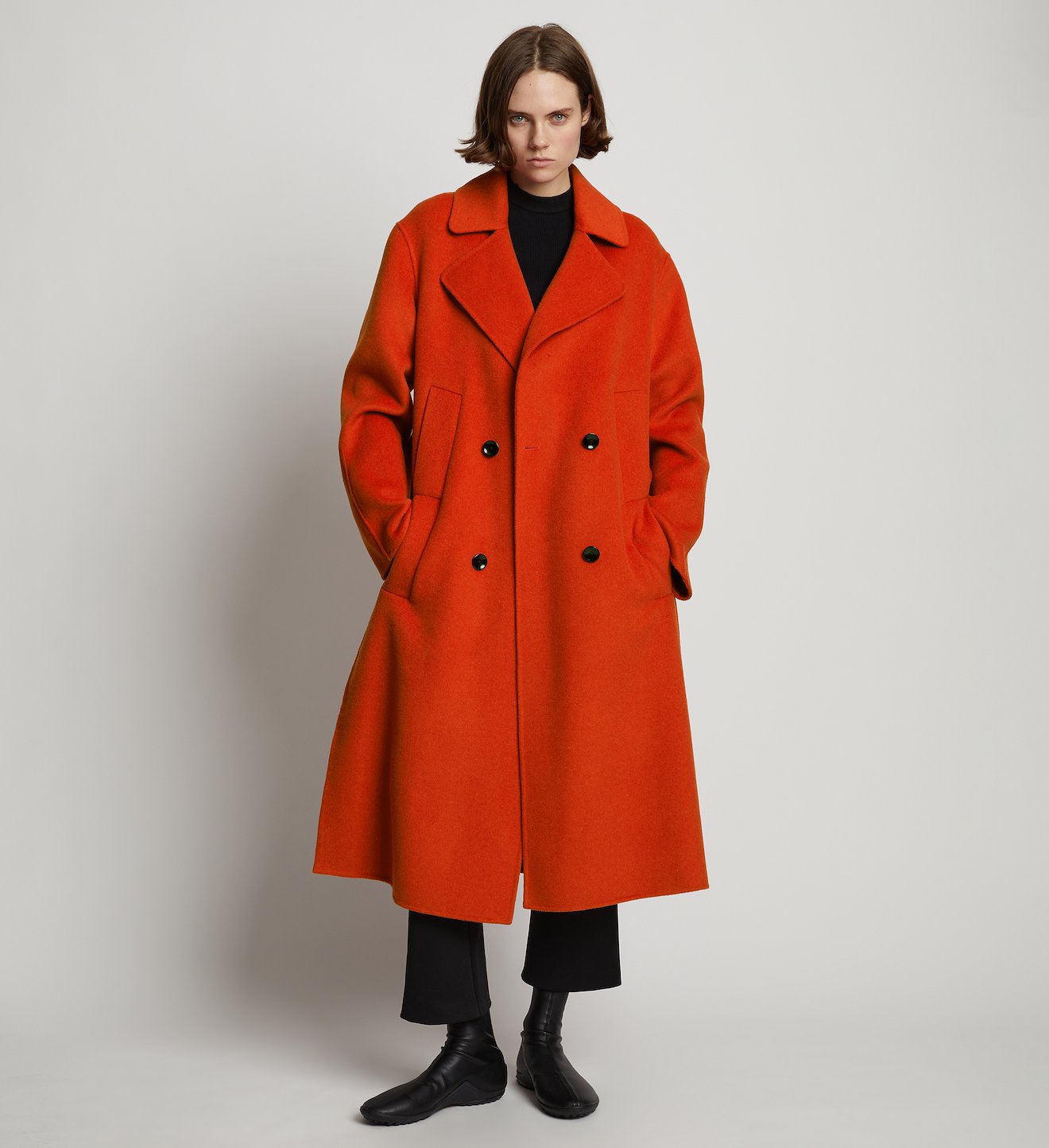 Melton Double Face Coat