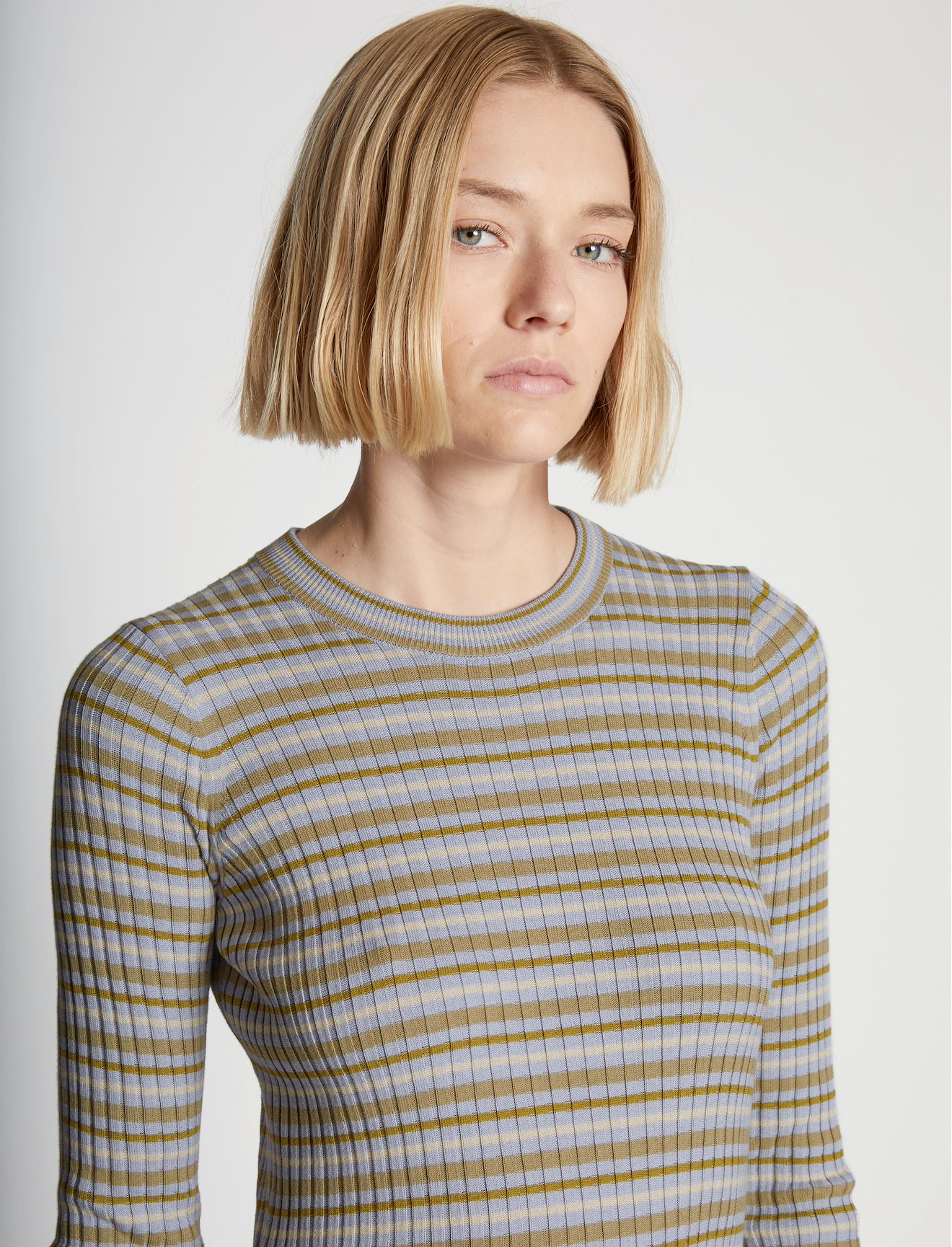 Stripe Knit Dress #3