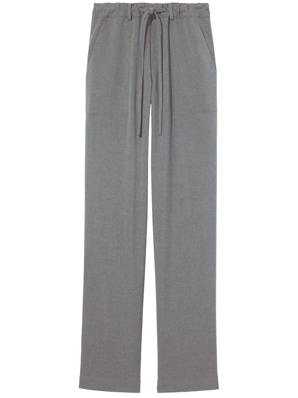 

Proenza Schouler White Label Flannel drawstring trousers - Grey