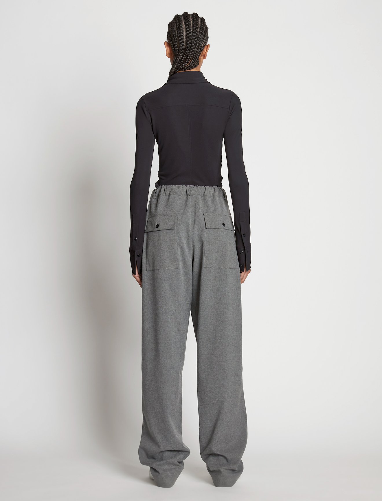 Flannel Drawstring Pants #2