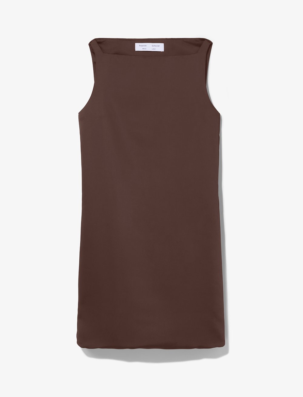 Sleeveless Satin Dress