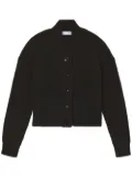 Proenza Schouler White Label fluffy knit cardigan - Black