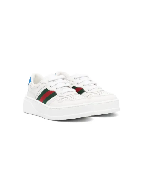 Gucci Kids baskets à semelle épaisse