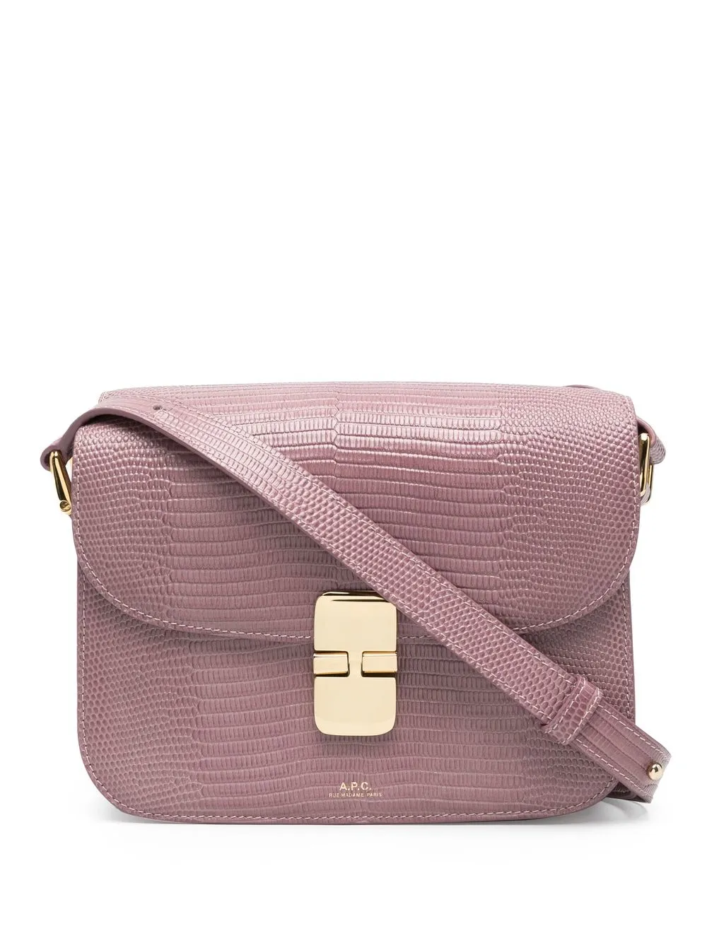 

A.P.C. bolsa de hombro Grace pequeña - Morado