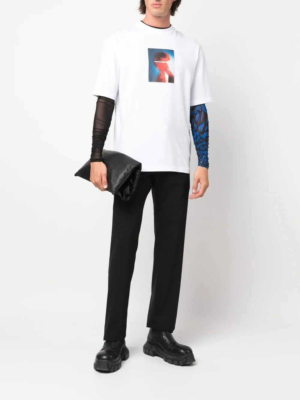 A BETTER MISTAKE T-shirt met print - Wit