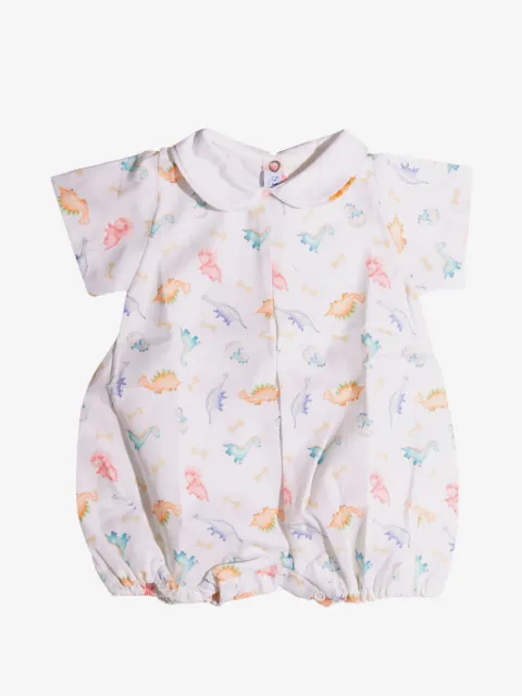 Siola dinosaur-print romper