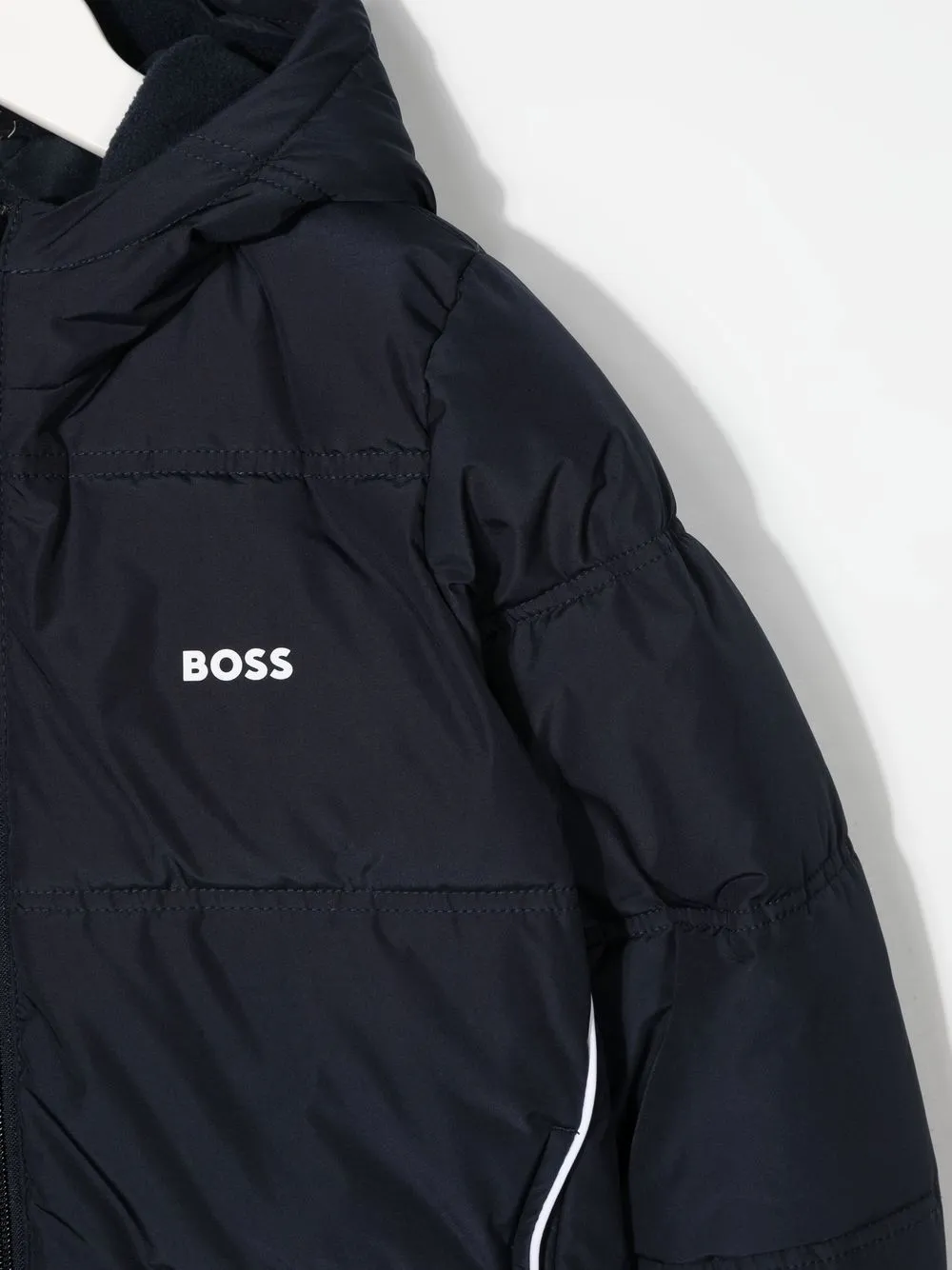 Boys Logo Print Padded Vest