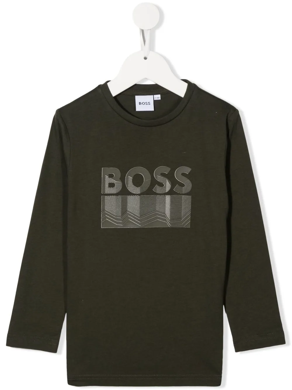 

BOSS Kidswear playera con logo estampado - Verde