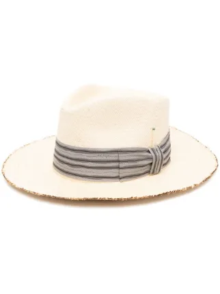 Nick Fouquet Striped Straw Hat - Farfetch