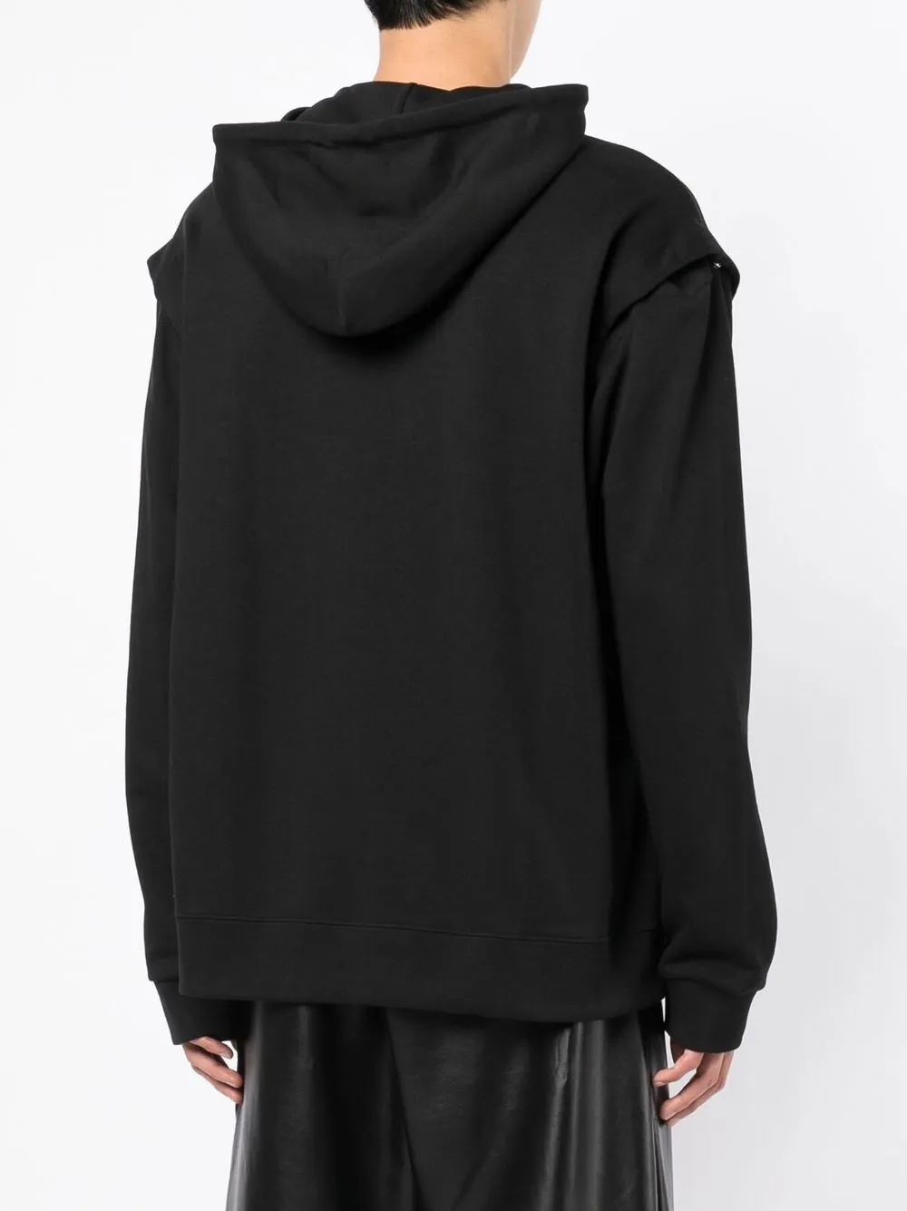 Shop Opening Ceremony Logo-print Hoodie In Black