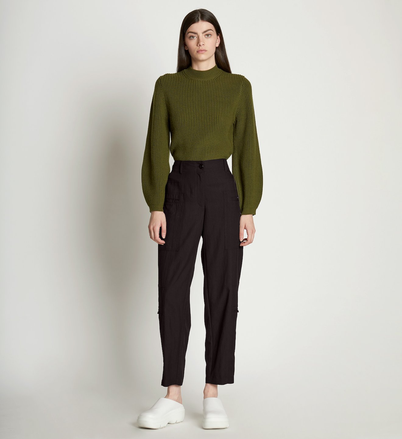 Drapey Suiting Pocket Pants
