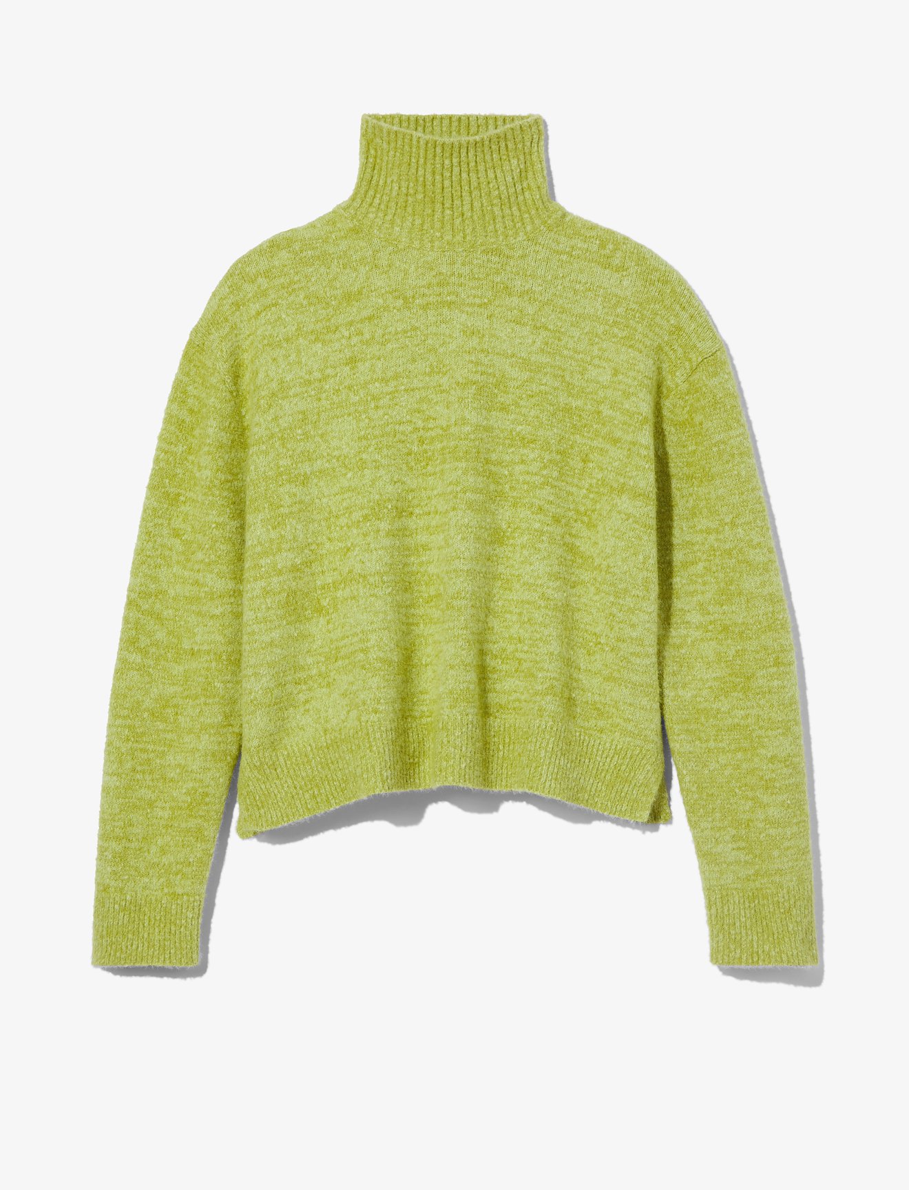 Fluffy Knit Turtleneck Sweater #5
