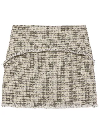 Proenza Schouler White Label ツイード ミニスカート
