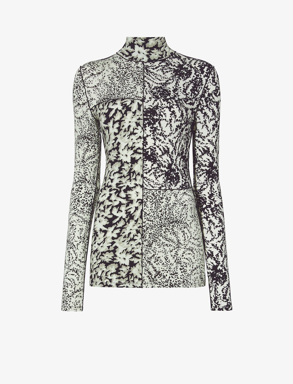 Mixed Floral Jersey Top