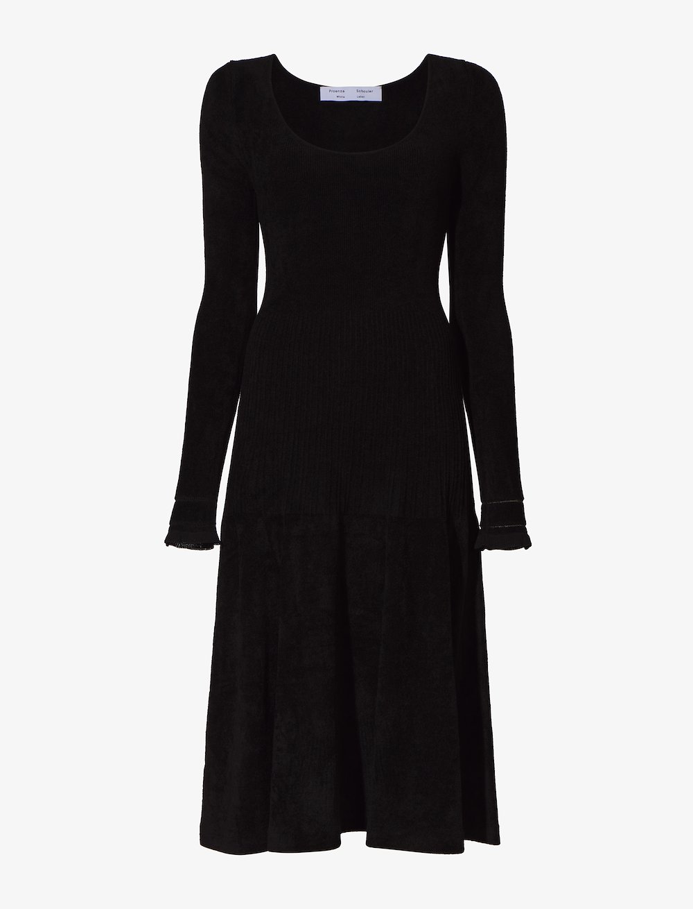 Scoop Neck Chenille Dress