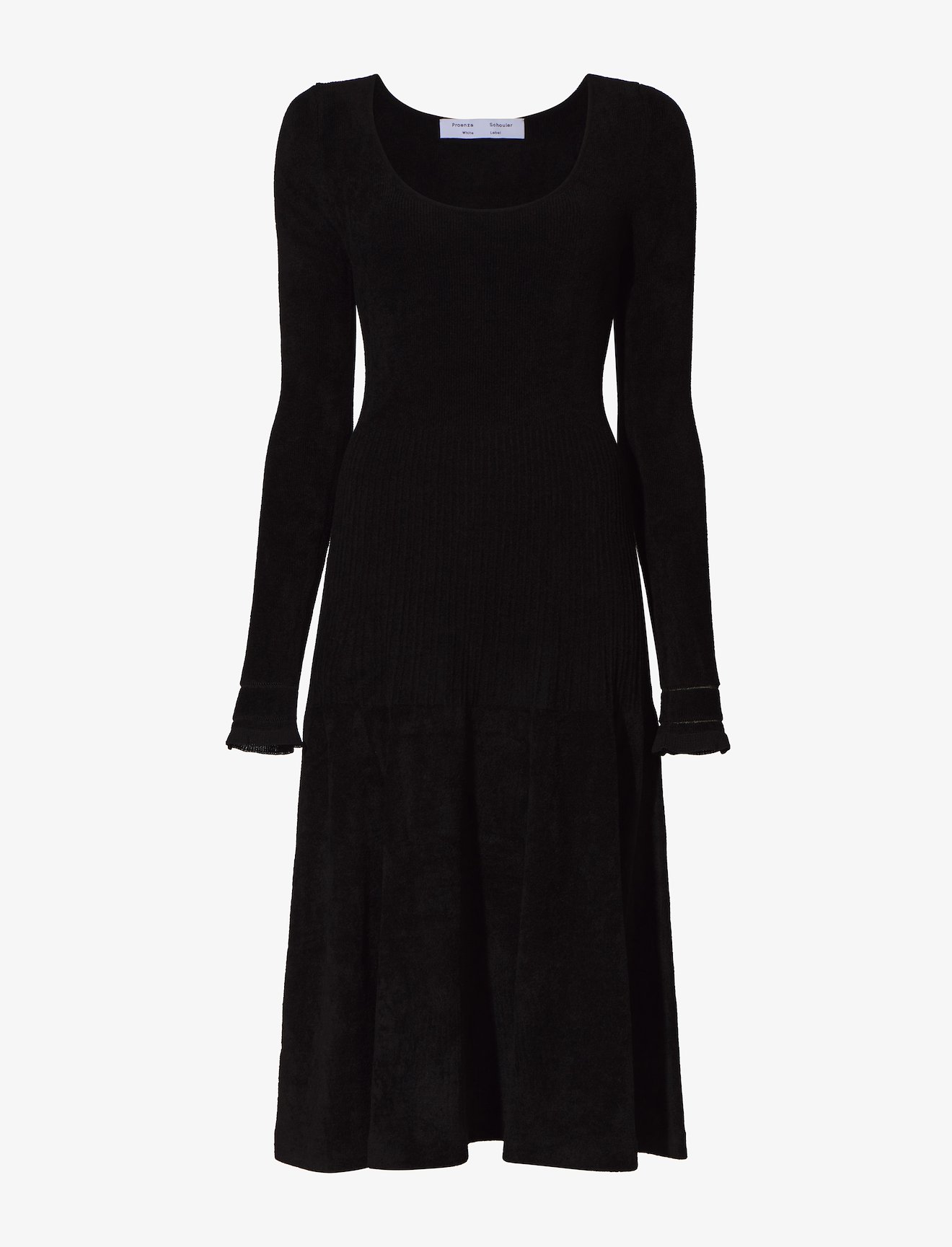 Scoop Neck Chenille Dress #4