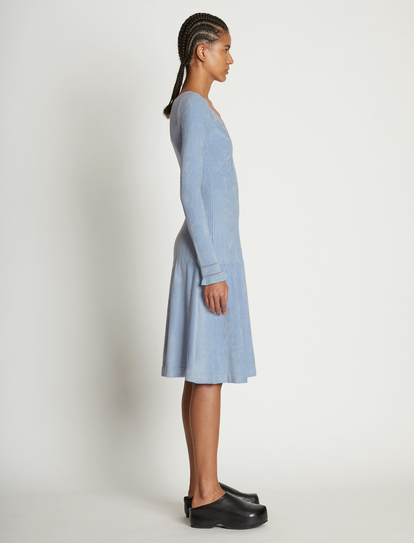 Scoop Neck Chenille Dress #1
