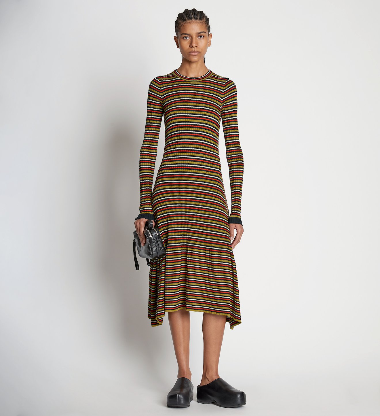 Stripe Knit Dress