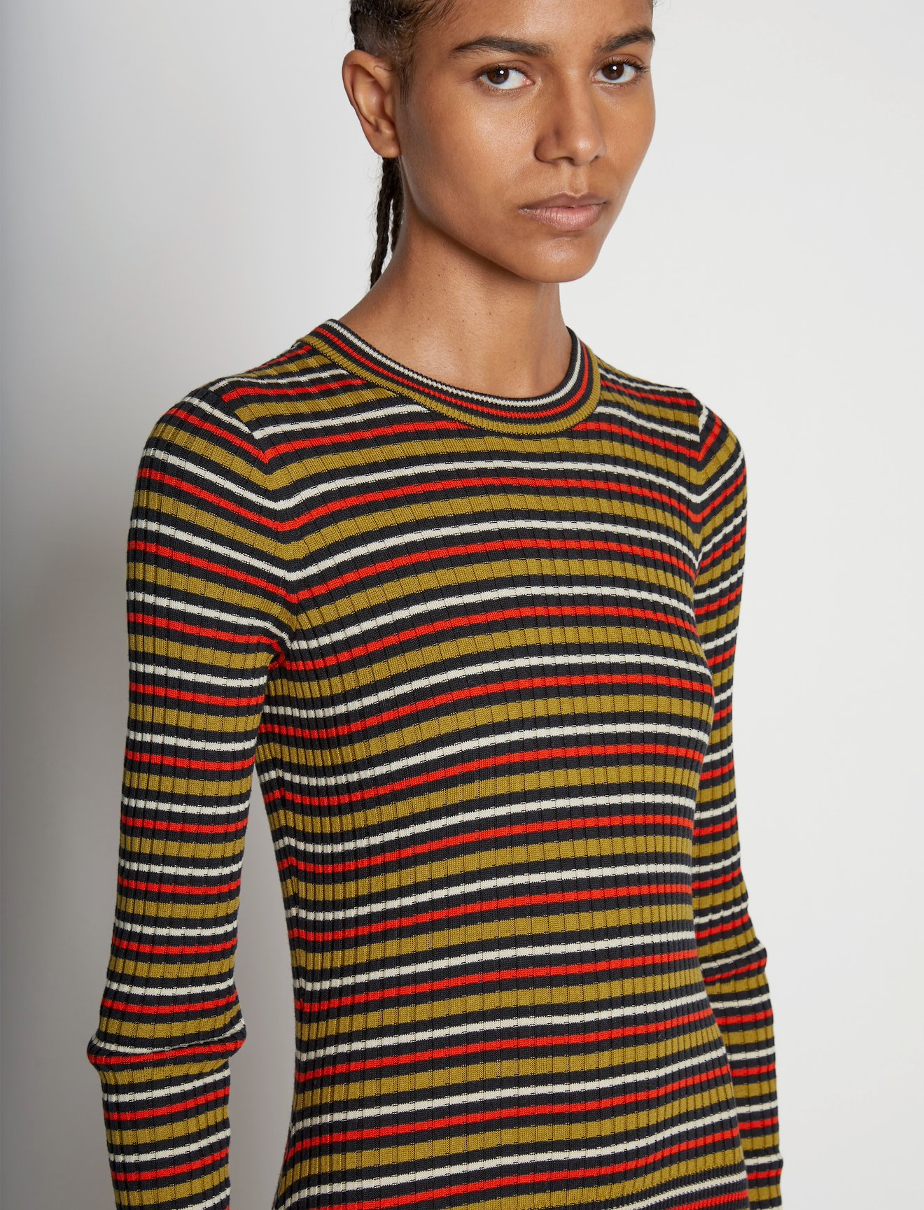 Stripe Knit Dress #3