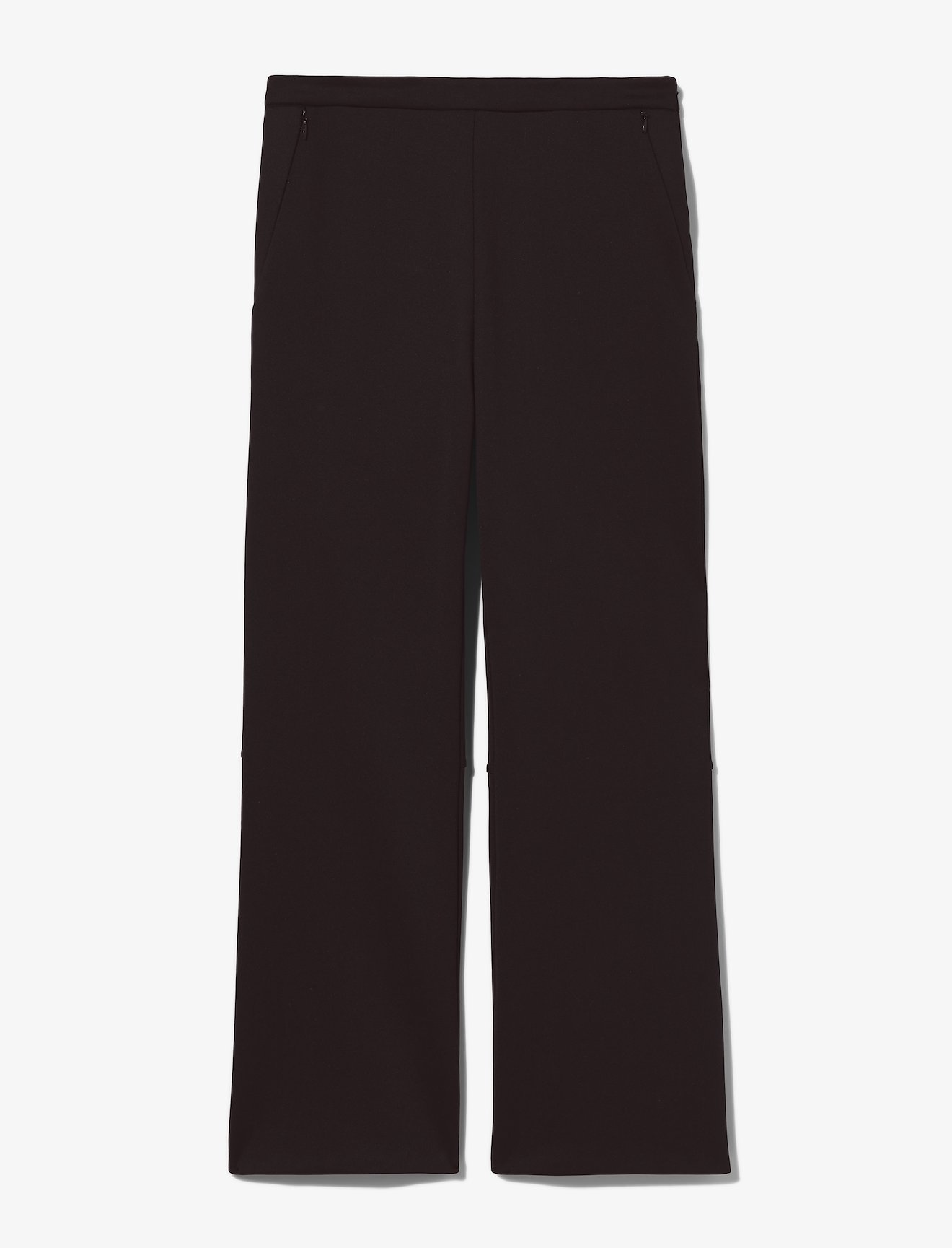 Scuba Cropped Flare Pants #4