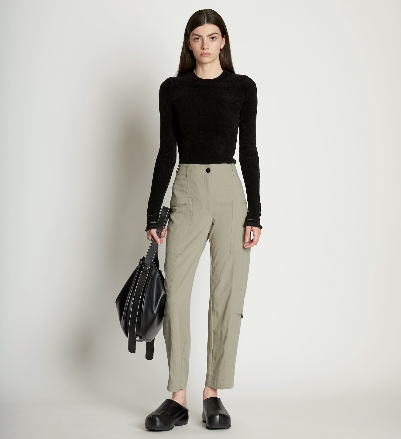 Drapey Suiting Pocket Pants