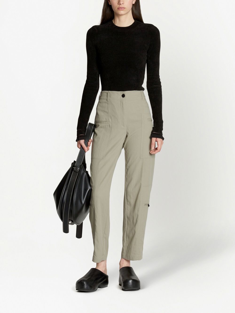Image 2 of Proenza Schouler White Label pantalones ajustados con detalle de bolsillo