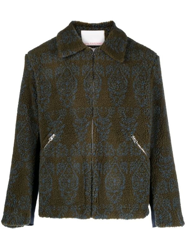 Paria Farzaneh Printed Fleece Jacket - Farfetch