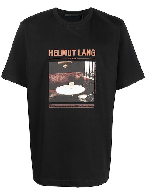 Helmut Lang graphic-print T-shirt