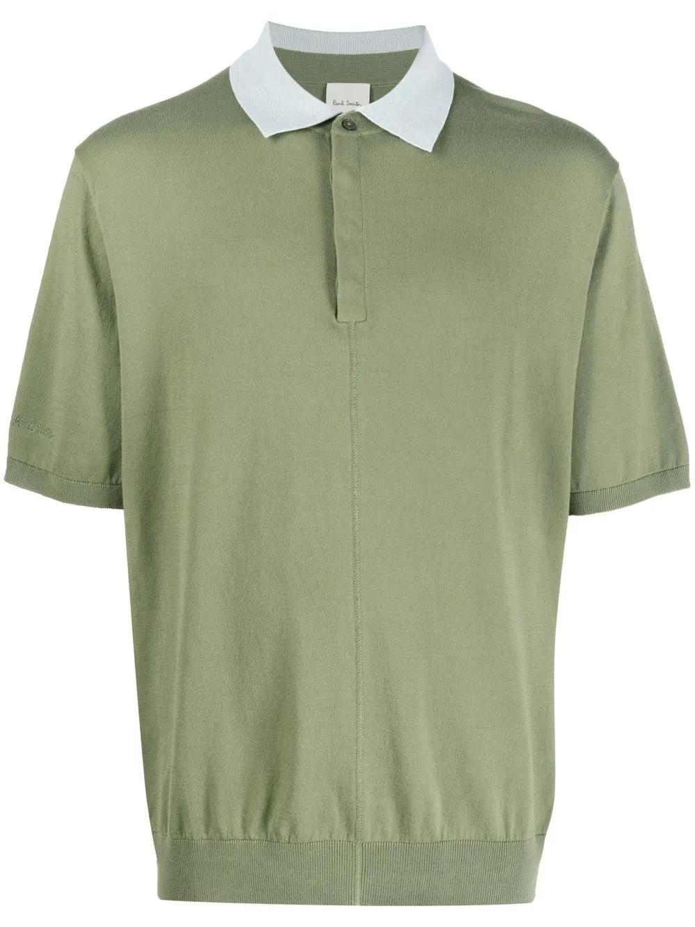 

Paul Smith playera tipo polo manga corta - Verde