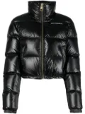 Just Cavalli down funnel-neck jacket - Black